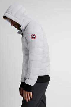Chamarras Canada Goose Hombre México - Wilmington Chaqueta De Plumas Blancos EN8713065